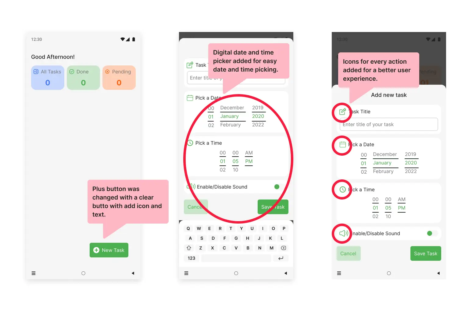 To-Do List After Usability Study